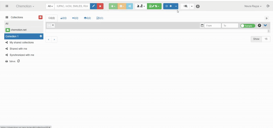 Reaction create samples