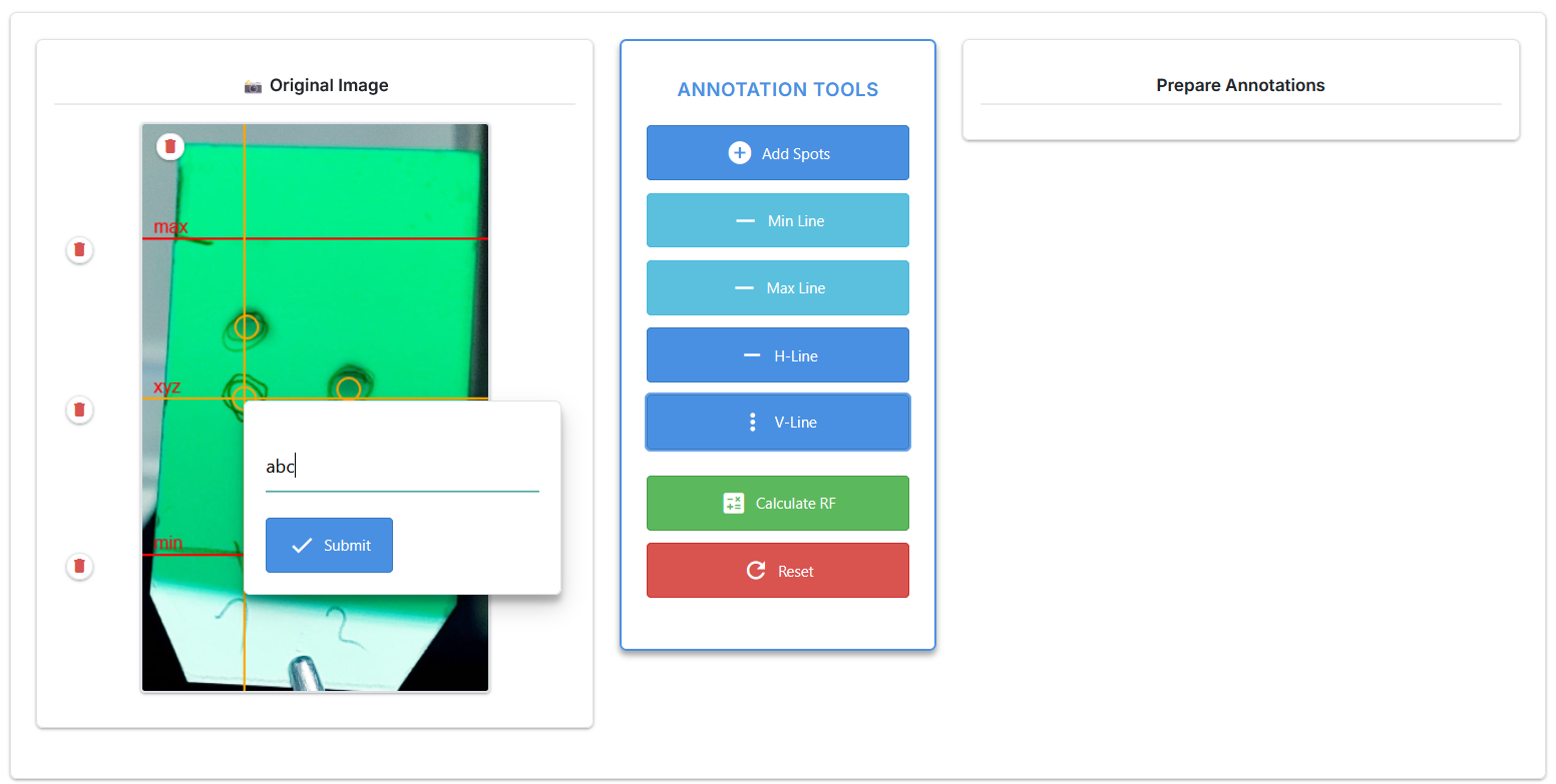 Labeled Annotation Example